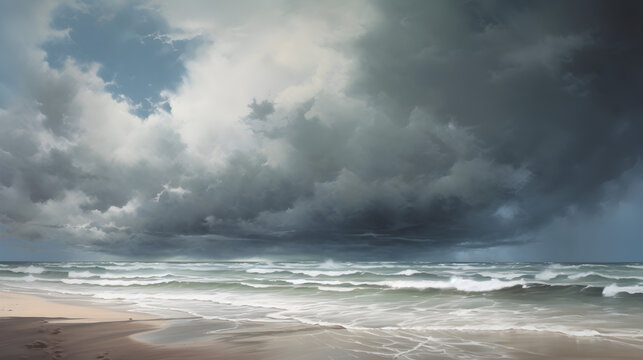 storm on the sea beautifull view,,
storm on the beach3d image