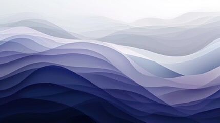
A horizontal abstract wave background featuring vibrant colors such as midnight blue, light gray, and moderate violet.