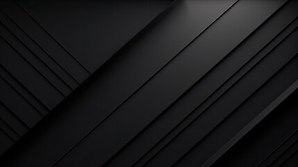 Black abstract corporate background. Black grey abstract modern background for design. Dark. Geometric shape. 3d effect. Diagonal lines, stripes 