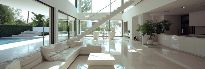 Modern Home Interior Architecture: Stylish Staircase Design