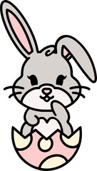easter rabbit cartoon