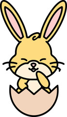 easter rabbit cartoon