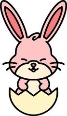 easter rabbit cartoon