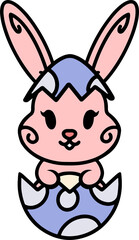 easter rabbit cartoon