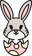easter rabbit cartoon