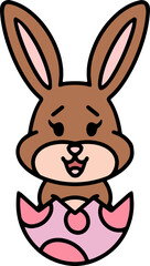 easter rabbit cartoon