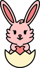 easter rabbit cartoon