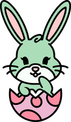 easter rabbit cartoon