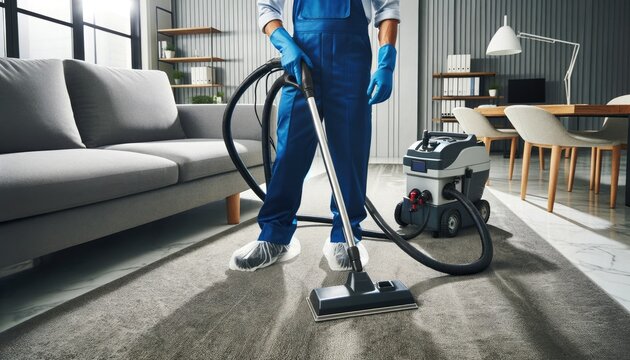 Expert Carpet Cleaning with Industrial Equipment