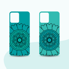 mandala doodle phone case cover protector for smart phone, cute phone case covers silicon cases