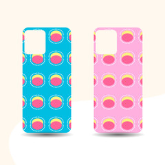 Cute doodle phone case cover protector for smart phone colorful phone case covers silicon case
