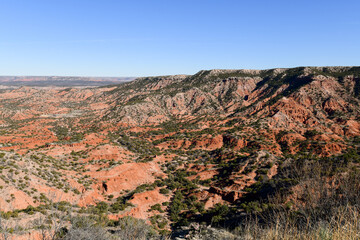 View from Hamblen Drive Overlook, between Claude and Silvertown Texas