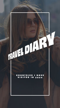 Social Media Story with 3D Animated Text Design