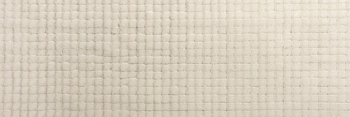 Fototapeta na wymiar Pearl no creases, no wrinkles, square checkered carpet texture, rug texture 