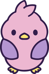 cute baby bird cartoon