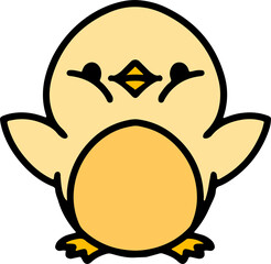 cute baby bird cartoon