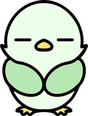 cute baby bird cartoon