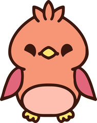cute baby bird cartoon