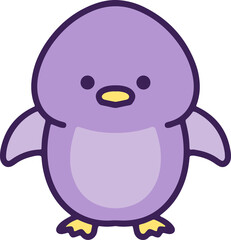 cute baby bird cartoon