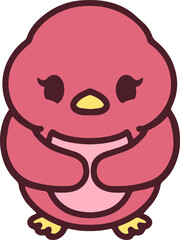 cute baby bird cartoon