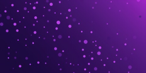 An image of a dark Lilac background with black dots