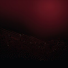 An image of a dark Maroon background with black dots