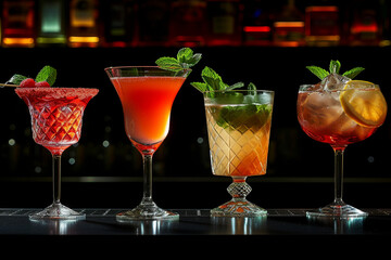 Explore vibrant assortment of top-selling alcoholic cocktails, ideal for parties and nightlife experiences. Elevate your gatherings with these crowd-pleasers