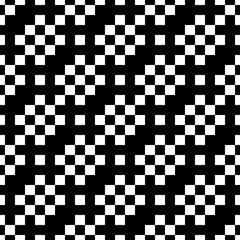 Fototapeta premium Seamless pattern. Geometric background. Squares illustration. Digital paper, textile print, web design, abstract. Checks ornament. Quadrangles backdrop. Tiles wallpaper. Ethnic motif. Vector artwork.