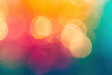 Chromatic Blur: Abstract Background with Intertwining Colors