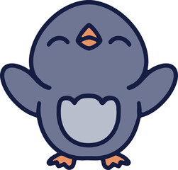 little penguin cartoon