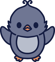 little penguin cartoon