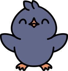 cute cartoon penguin