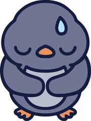 cute baby penguin cartoon