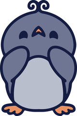 cute cartoon penguin