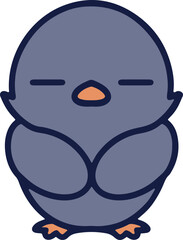 cute baby penguin cartoon