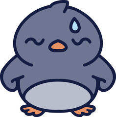 cute baby penguin cartoon