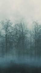 Obraz na płótnie Canvas Foggy humid weather texture background Generative AI