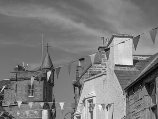 Lerwick auf den Shetland inseln