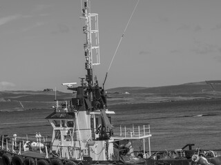 Lerwick auf den Shetland inseln