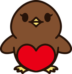 cute robin cartoon