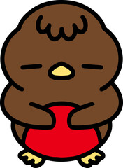 cute robin cartoon