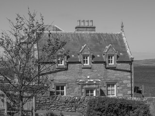 Lerwick auf den Shetland Inseln