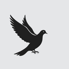 Bird silhouette vector design