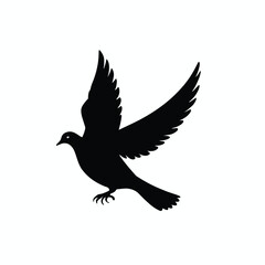 Obraz premium Bird silhouette vector design