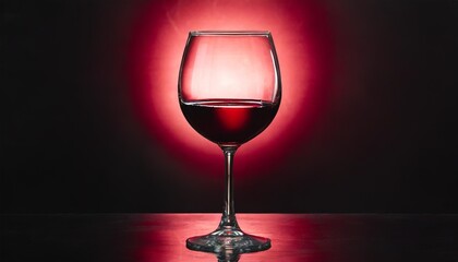 red wine glass isolated on transparent