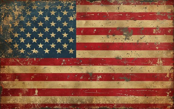 american flag background in widescreen