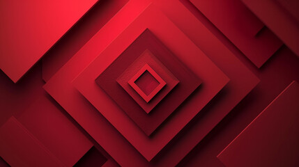 ruby color square shape background presentation design. PowerPoint and Business background.