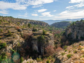 Fototapeta na wymiar beautifull canyon view, Safranbolu, Turkey