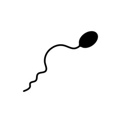 Abstract sperm icon