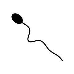 Abstract sperm icon